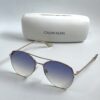 Calvin Klein  Unisex Blue Gradient Pilot  Sunglasses