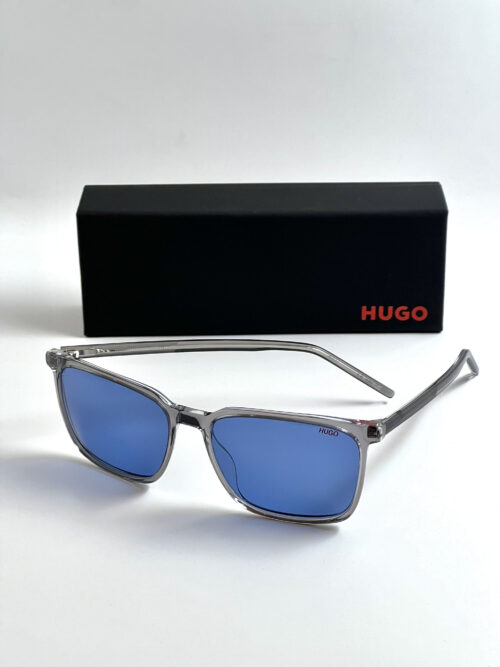 IMG_6619 Hugo Boss Blue Square Men's Sunglasses