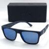 Armani Exchange Mirrored Blue Rectangular Men's Sunglasses