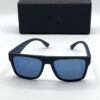 Armani Exchange Mirrored Blue Rectangular Men's Sunglasses