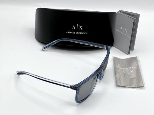 IMG_7298 Armani Exchange Grey Square Men's Sunglasses