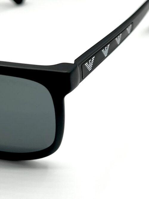 Emporio Armani Grey Square Men's Sunglasses