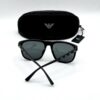 Emporio Armani Grey Square Men's Sunglasses