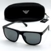 Emporio Armani Grey Square Men's Sunglasses