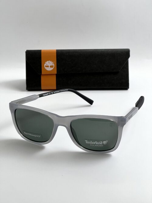 IMG_8197 Timberland Polarized Green Square Men's Sunglasses