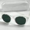 Nike Horizon Ascent Sunglasses (Clear/Green Lens)