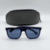 Emporio Armani Men's Blue Square Sunglasses