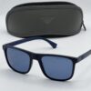 Emporio Armani Men's Blue Square Sunglasses