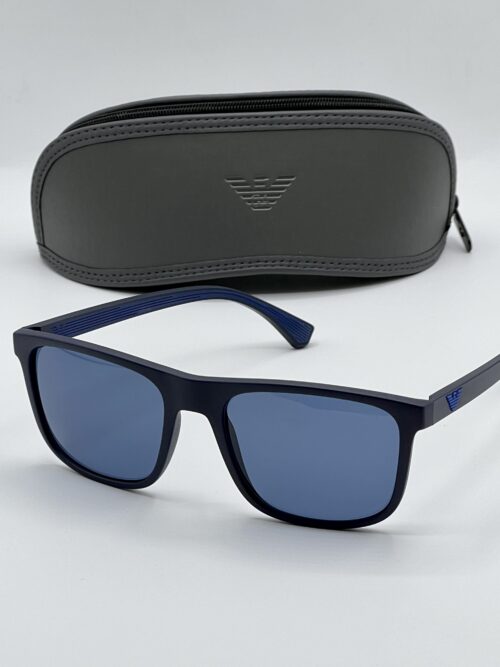 IMG_8334 Emporio Armani Men's Blue Square Sunglasses
