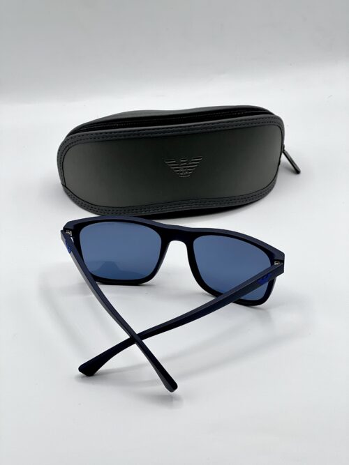 IMG_8347 Emporio Armani Men's Blue Square Sunglasses