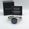 Bulova Sport Blue Dial Stainless Steel Men's Watch