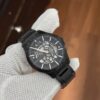 Armani Exchange Automatic Black Stainless Steel Watch